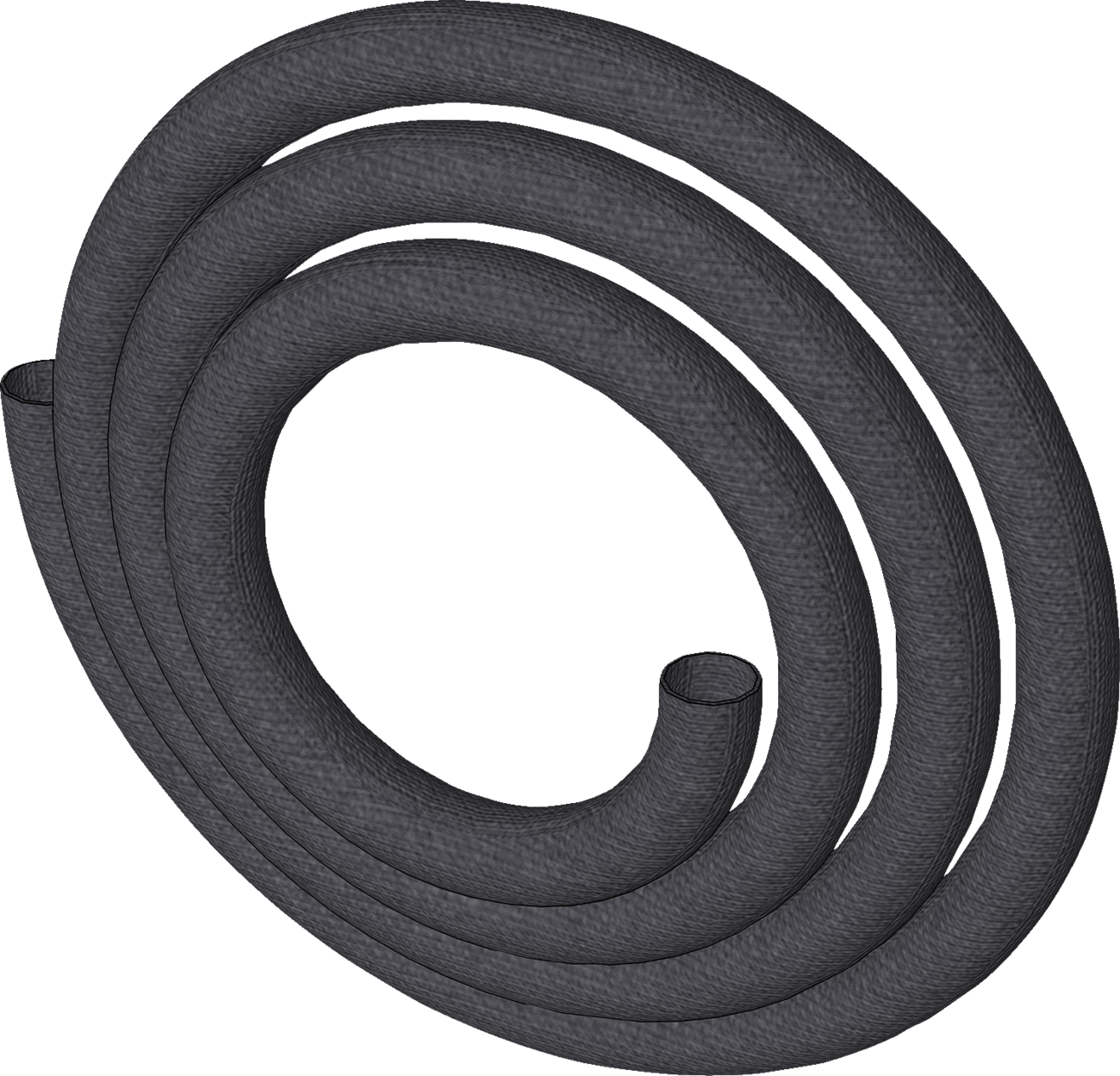 KFI PRODUCTS Synthetic Winch Rope Sheath - Black - UTV UTV-RPS