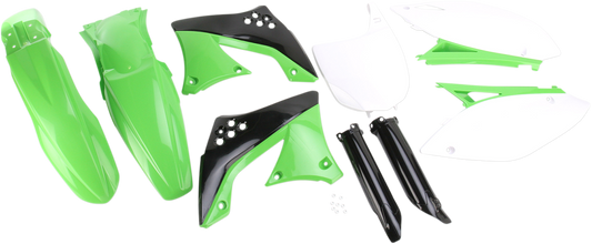 ACERBIS Full Replacement Body Kit - OEM Green/Black/White 2198060145