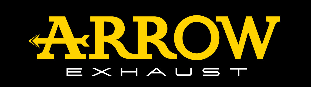 Arrow Kymco Downtown 125 '09/16 - Kawasaki J300 '16 Urban Aluminium Dark Exhaust With Black Steel End Cap For Arrow Coll. 53511ann