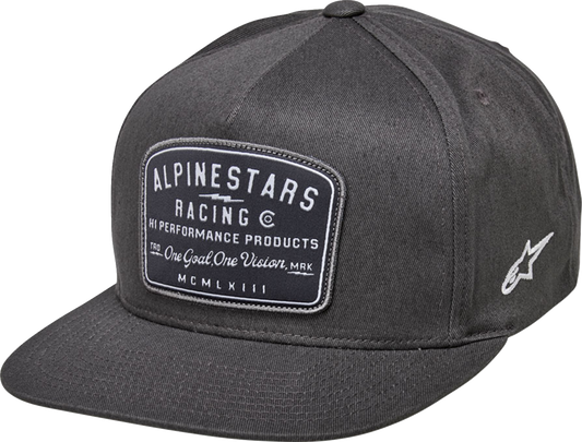 ALPINESTARS Region Hat - Charcoal/White - One Size 1233815801820OS