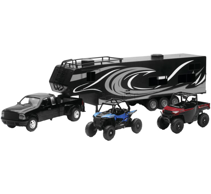 New Ray Toys Dually W Toy Hauler/2 Mini