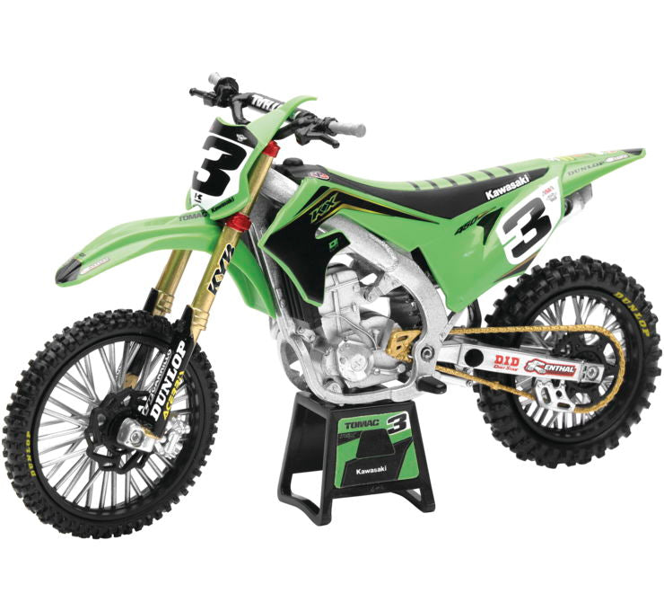 New Ray Toys Kawasaki Factory Tomac #3 1:12