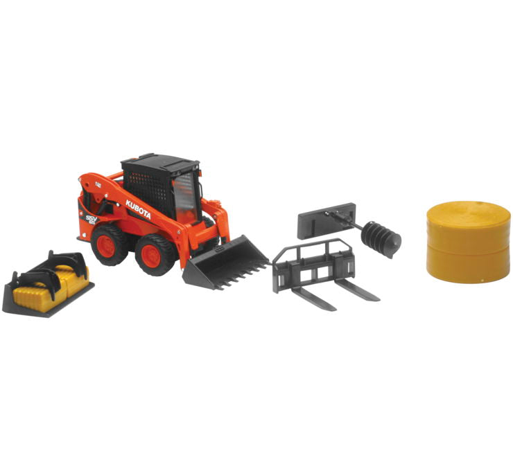 New Ray Toys Kubota Ssv65 Skd Ldr B/O 1:18