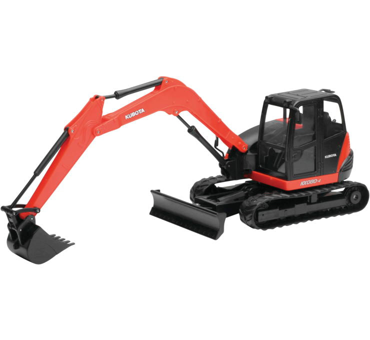 New Ray Toys Kubota Excavator Kx080-4 1:18