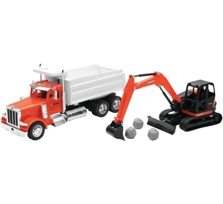 New Ray Toys Pb 379 Dtruck Kubota Exc 1:32