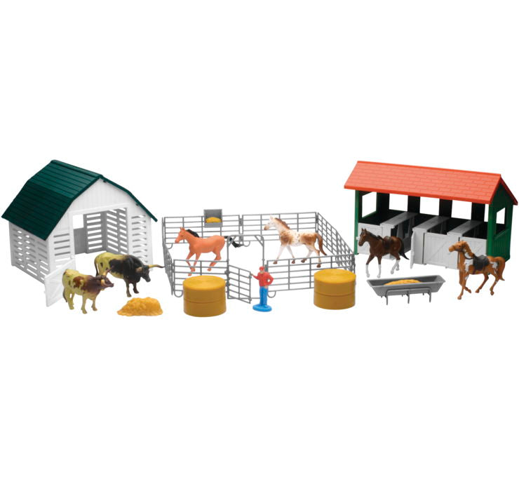 New Ray Toys Country Life Farm Lg Play Set