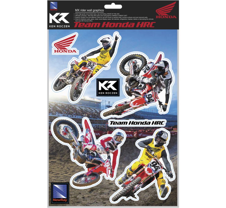 New Ray Toys Ken Roczen Wall Graphic 9x12