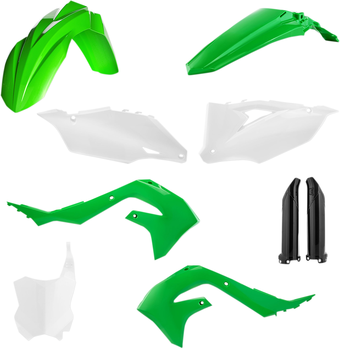 ACERBIS Full Replacement Body Kit OEM Green/White/Black KX250F/X/450F 2736296812
