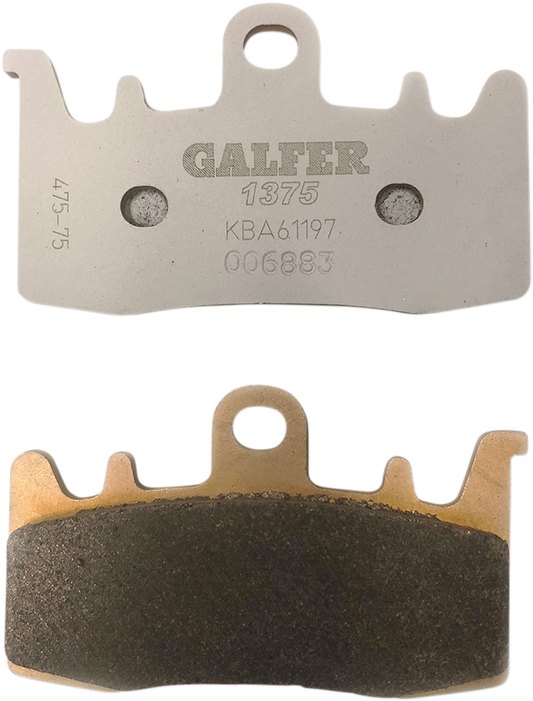 GALFER HH Sintered Ceramic Brake Pads N/F ANY 17-20 SCOUT FD475G1375