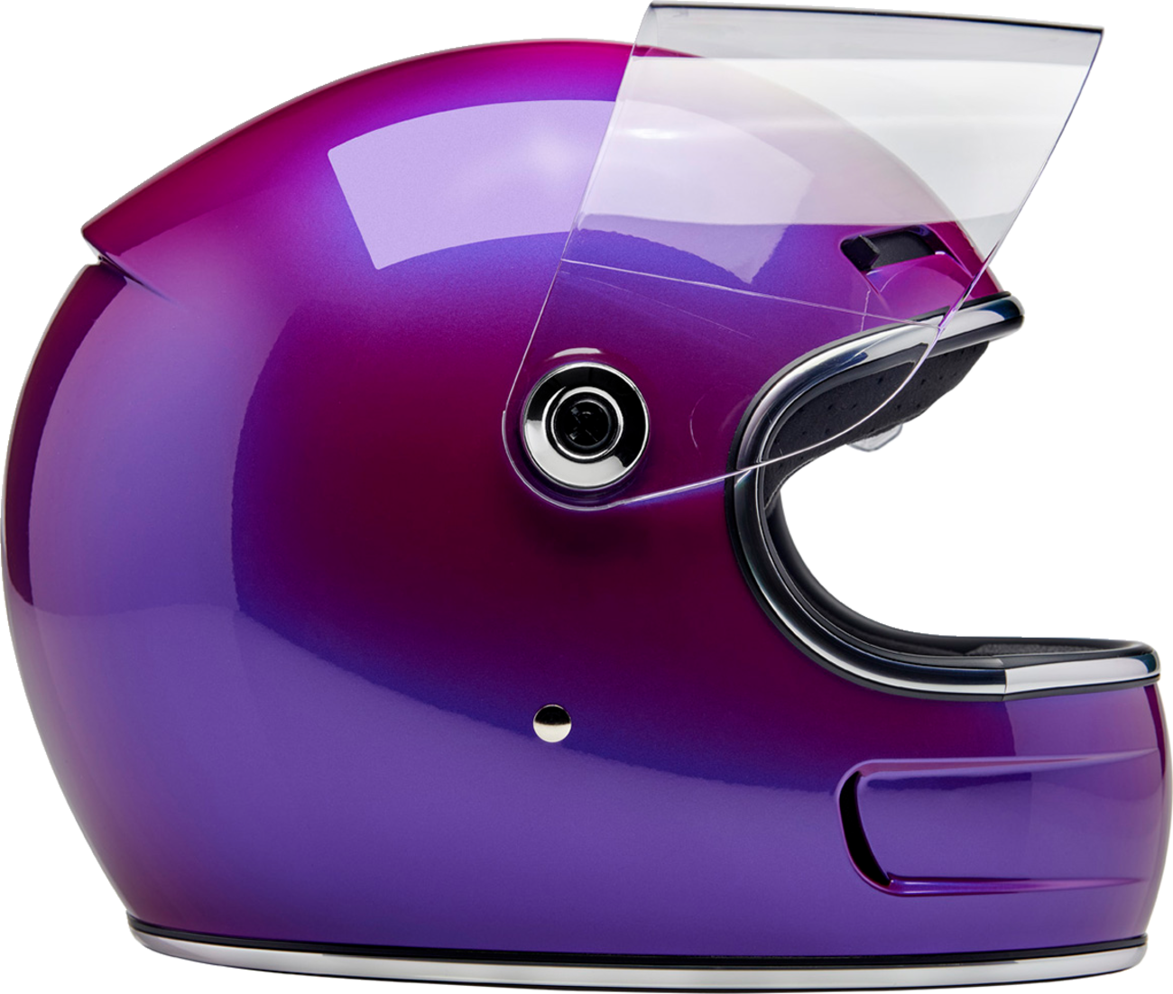 BILTWELL Gringo SV Helmet - Metallic Grape - Large 1006-339-504