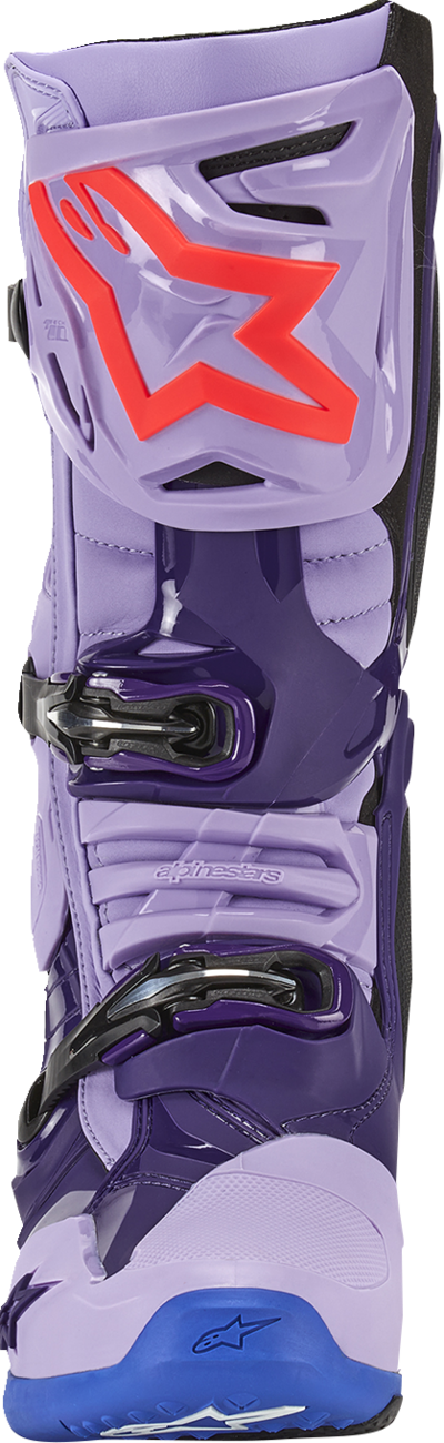 ALPINESTARS Tech 10 Boots - Laser Purple - US 8 2010020-398-8