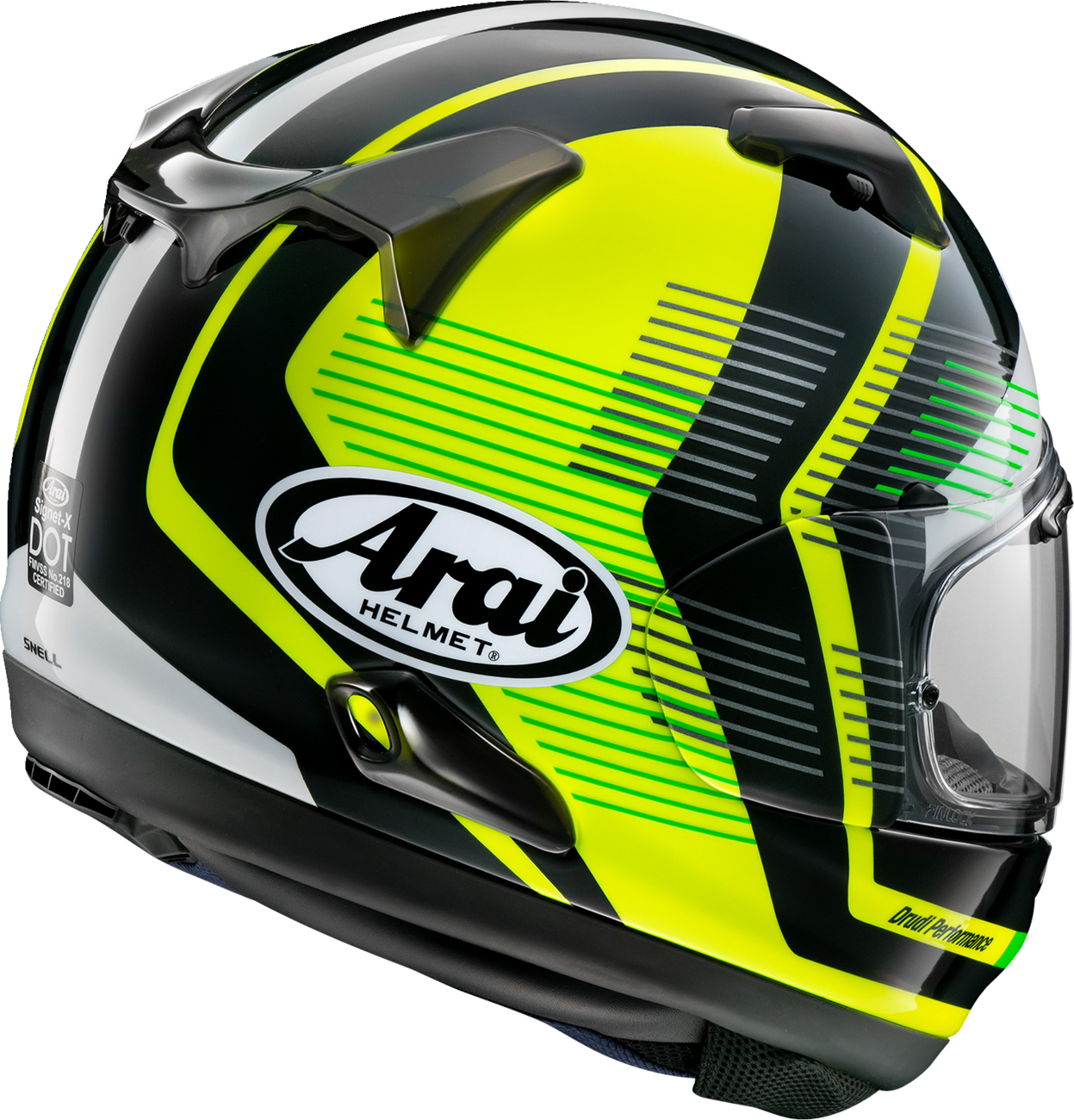 ARAI Signet-X Helmet - Impulse - Yellow - Large 0101-15989