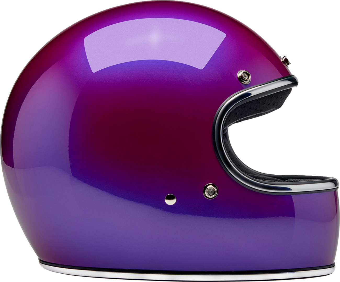 BILTWELL Gringo Helmet - Metallic Grape - XS 1002-339-501