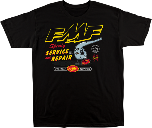 FMF Expert Service T-Shirt - Black - Medium FA21118913BKMD 3030-21308