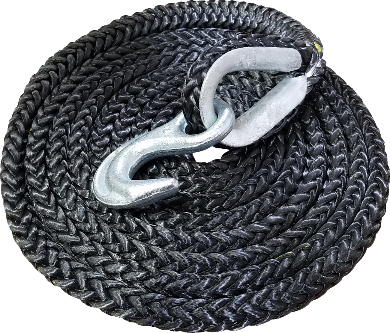 KFI PRODUCTS Replacement Rope - Tiger Tail - Black 101121-R