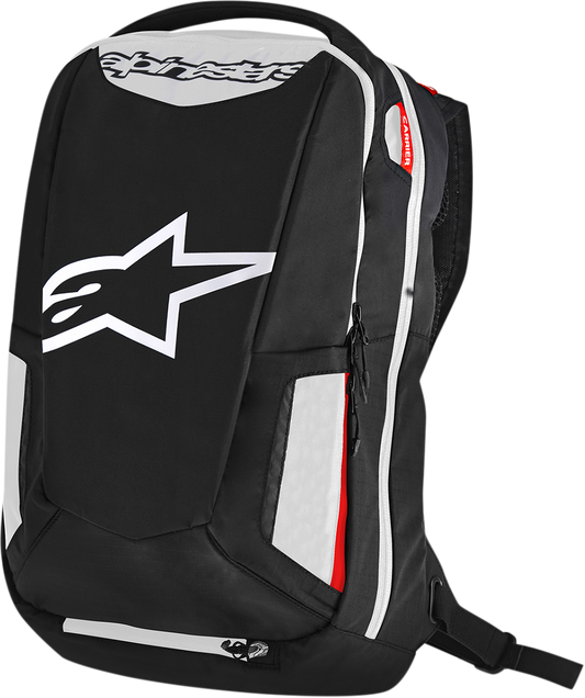 ALPINESTARS City Hunter Backpack - Black/White/Red 6107717-123
