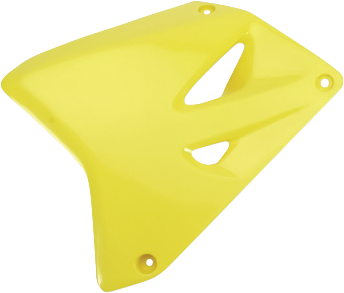 UFO Radiator Shrouds - Fluorescent Yellow ONLY FOR 02-18 RM85 SU03969-102