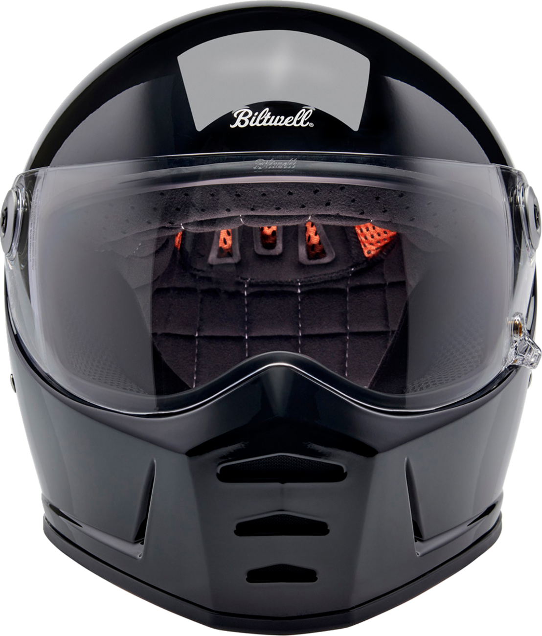 BILTWELL Lane Splitter Helmet - Gloss Black - XL 1004-101-505