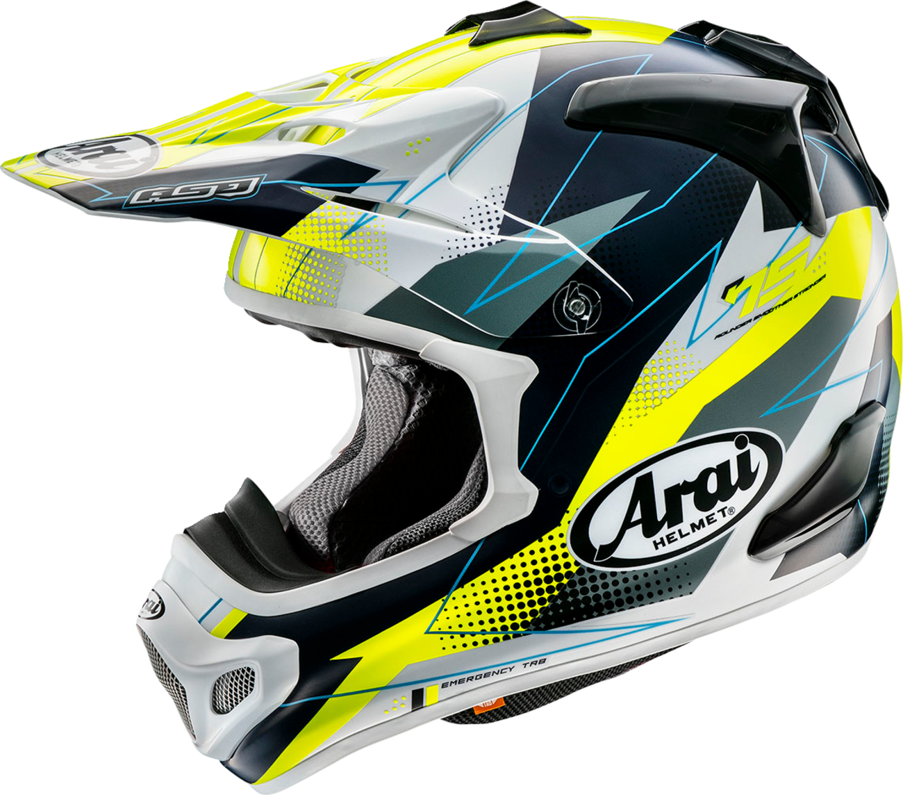 ARAI VX-Pro4 Helmet - Resolute - Yellow - Small 0110-8483