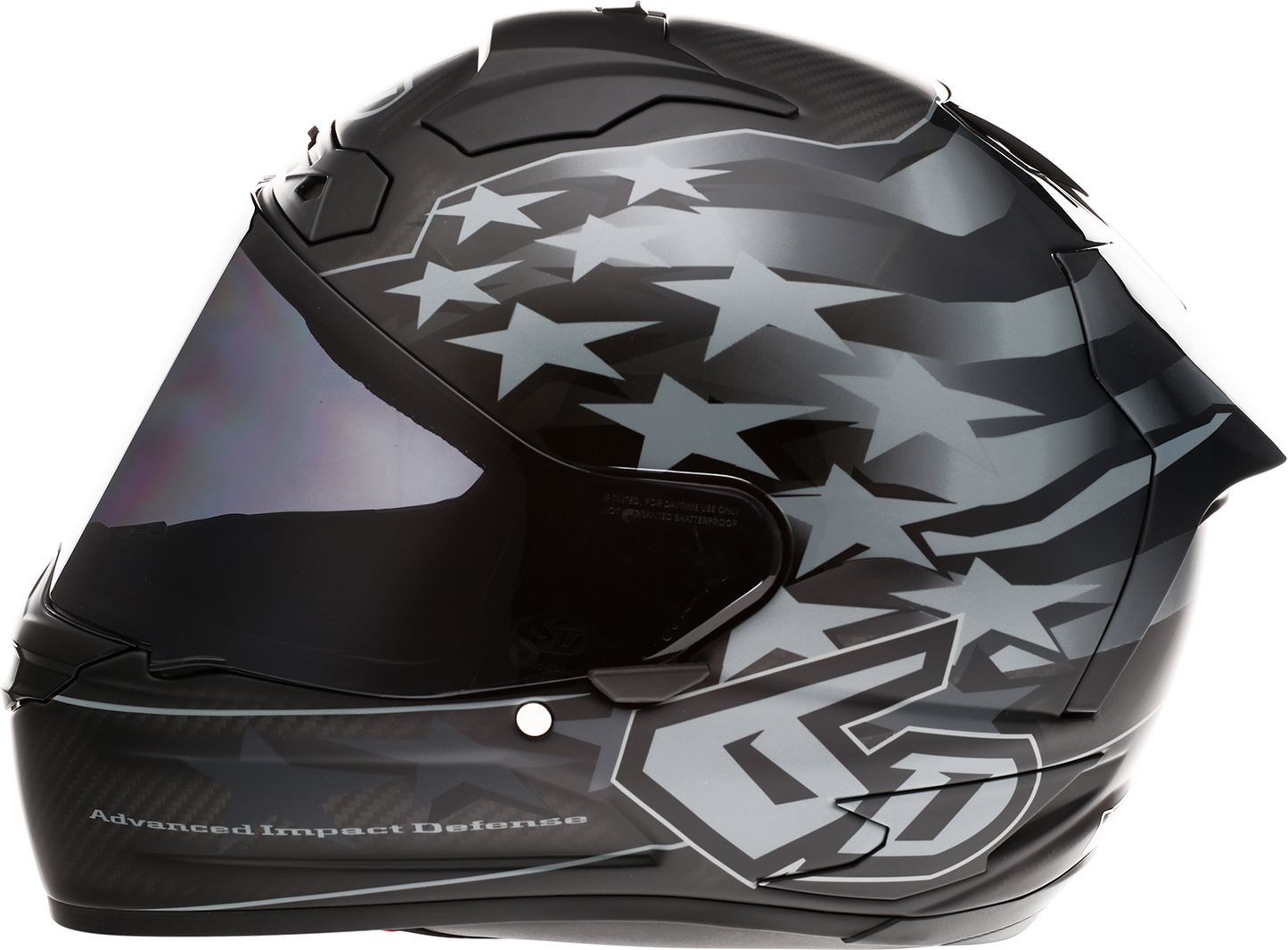 6D ATS-1R Helmet - Patriot - Black - Large 30-0607