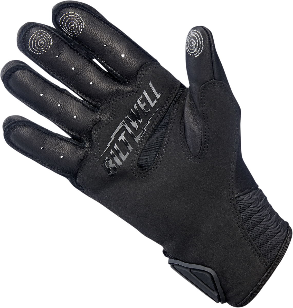 BILTWELL Bridgeport Gloves - Black Out - XS 1509-0101-301