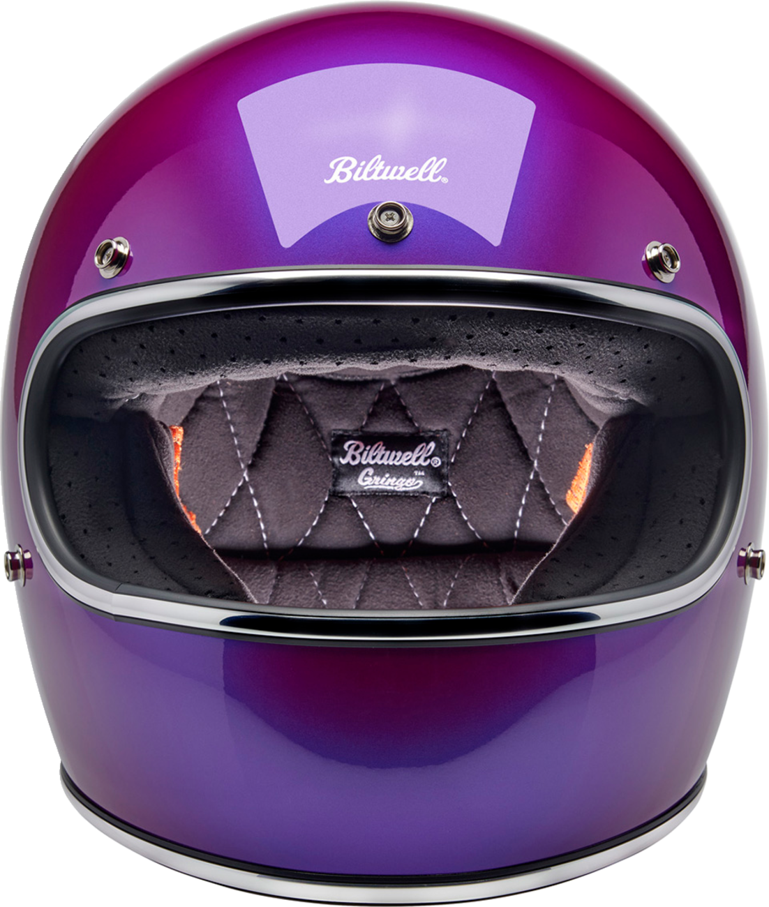 BILTWELL Gringo Helmet - Metallic Grape - XS 1002-339-501