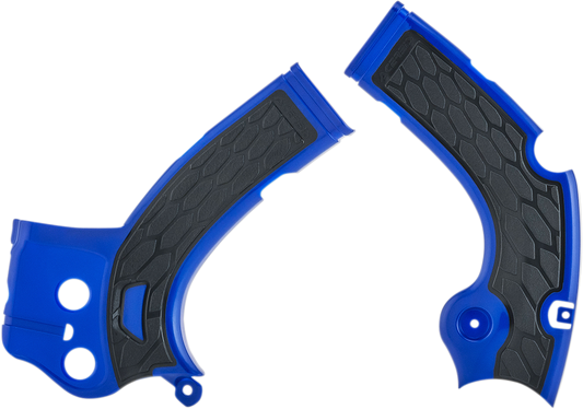 ACERBIS X-Grip Frame Guards - Blue/Black 2640271034