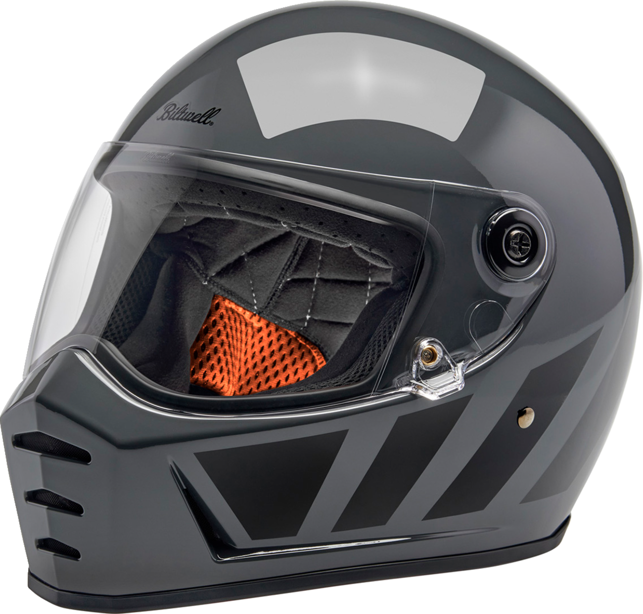 BILTWELL Lane Splitter Helmet - Storm Gray Inertia - XL 1004-569-505