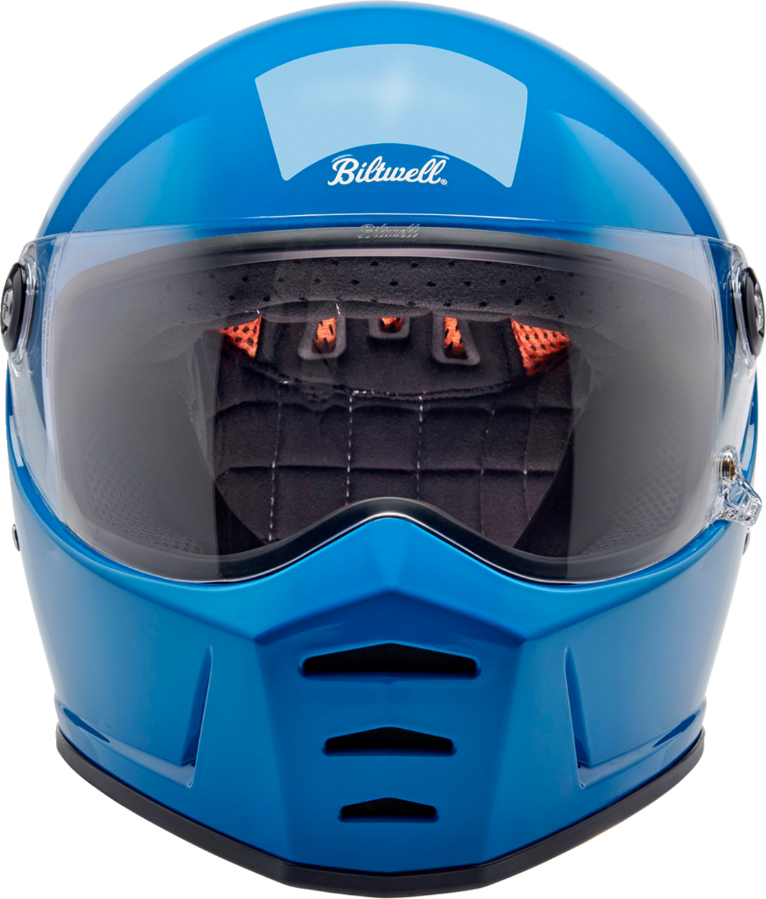 BILTWELL Lane Splitter Helmet - Gloss Tahoe Blue - XL 1004-129-505