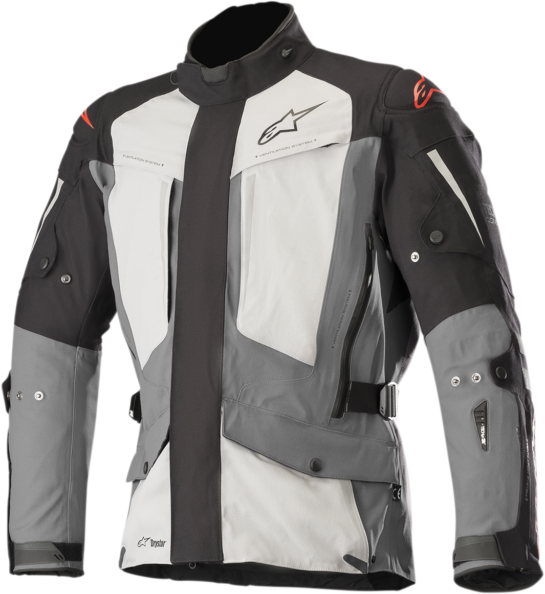 ALPINESTARS Yaguara Drystar® Jacket - Black/Gray - 3XL 3203218-1192-3X