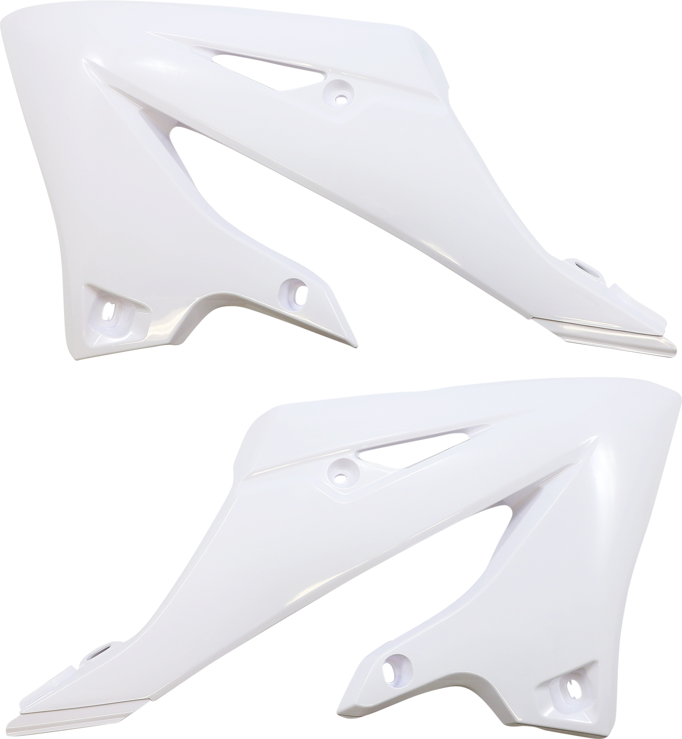 UFO Radiator Covers White YZ125/250 2022-2023 YA04876-046