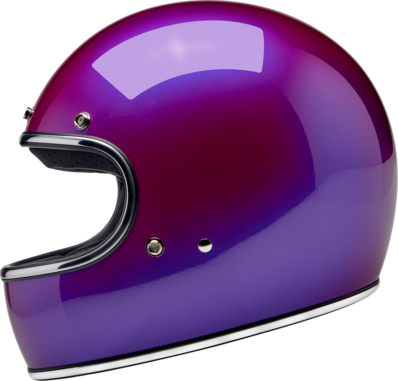 BILTWELL Gringo Helmet - Metallic Grape - Medium 1002-339-503