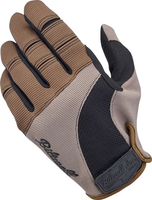 BILTWELL Moto Gloves - Coyote/Black - Medium 1501-1301-003