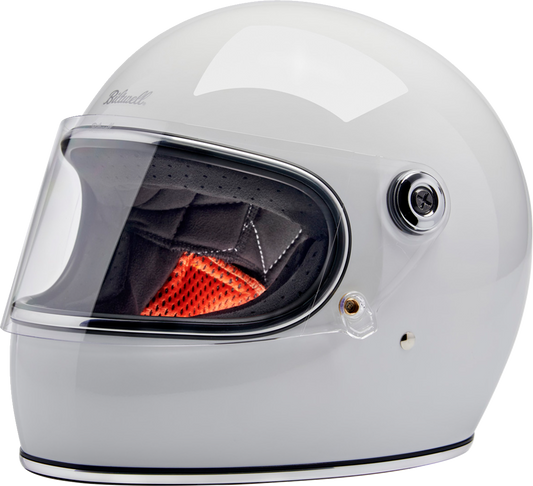 BILTWELL Gringo S Helmet - Gloss White - Large 1003-102-504