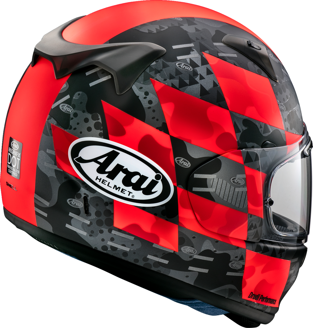 ARAI Regent-X Helmet - Patch - Red Frost - 2XL 0101-15838