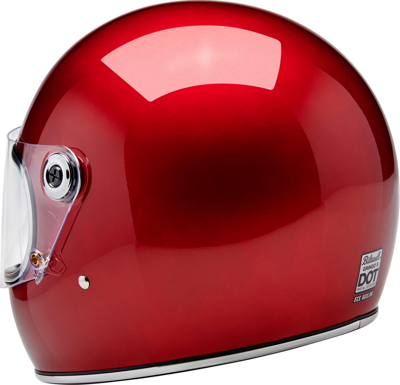 BILTWELL Gringo S Helmet - Metallic Cherry Red - Medium 1003-351-503