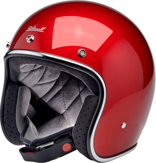 BILTWELL Bonanza Helmet - Metallic Cherry Red - 2XL 1001-351-206