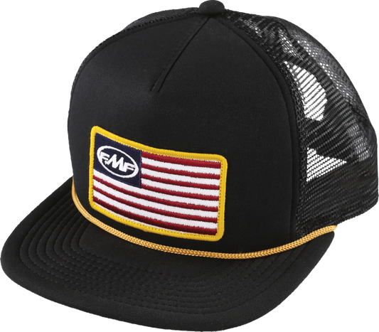 FMF Stars & Bars Hat - Black - One Size SP21196911BLK 2501-4104