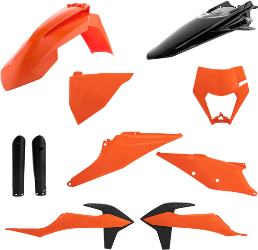 ACERBIS Full Replacement Body Kit - OEM Orange/Dark Blue KTM 2020-2023  EXC-F  791547428
