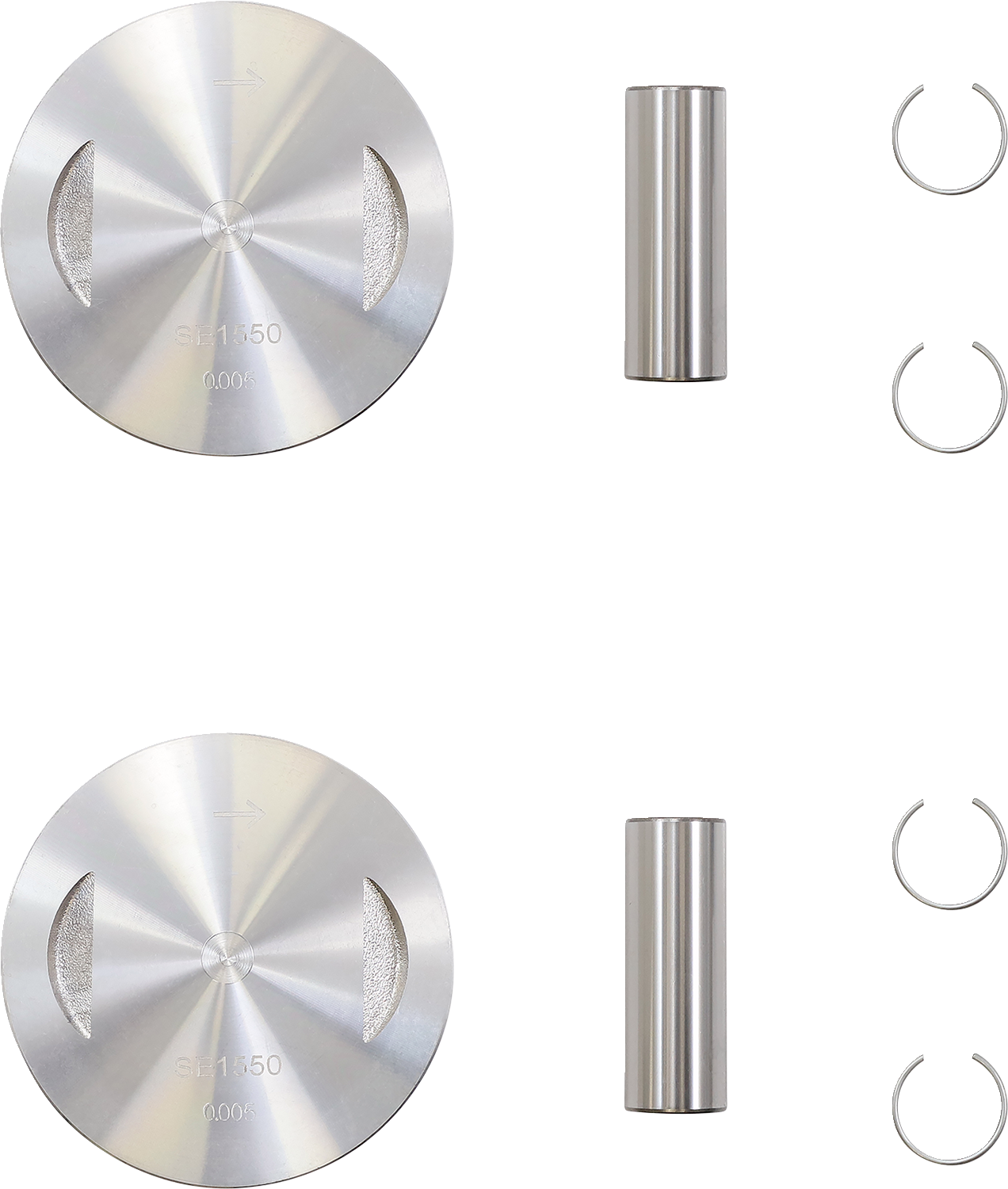 DRAG SPECIALTIES Piston Kit - +.005" - Twin Cam 0911-0081