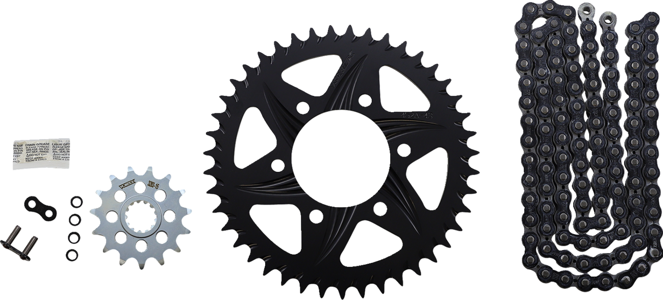 VORTEX Chain Kit - Black Ninja ZX-6R 2007-2021 CK4212