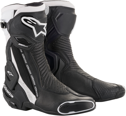 ALPINESTARS SMX+ Vented Boots - Black/White - US 7.5 / EU 41 2221119-12-41