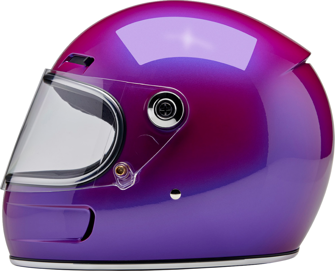 BILTWELL Gringo SV Helmet - Metallic Grape - Small 1006-339-502