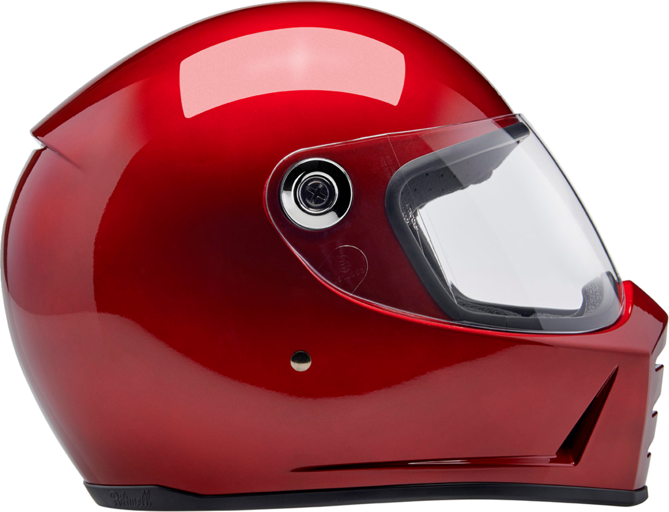 BILTWELL Lane Splitter Helmet - Metallic Cherry Red - Small 1004-351-502
