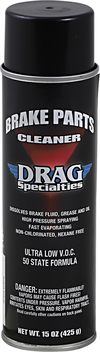 DRAG SPECIALTIES Brake Parts Cleaner - 15 oz. net wt. - Aerosol SP069DRAG