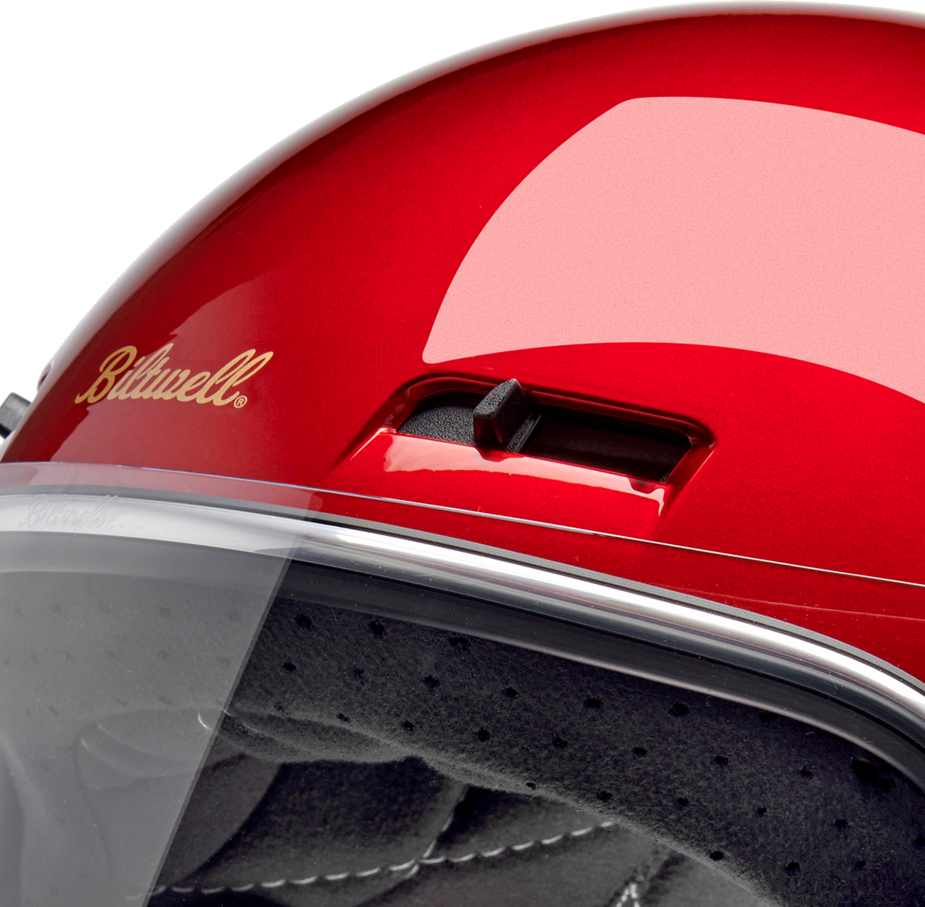 BILTWELL Gringo SV Helmet - Metallic Cherry Red - Small 1006-351-502