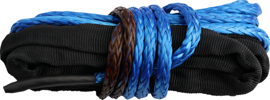 KFI PRODUCTS Winch Rope - Synthetic - Blue - 3/16" X 12' SYN19-B12