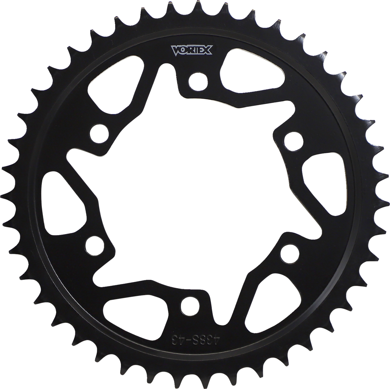 VORTEX Steel Rear Sprocket - 43 Tooth - Kawasaki 438S-43
