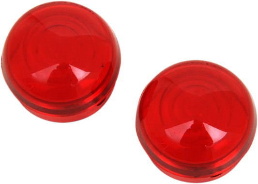 DRAG SPECIALTIES Replacement Red Lens - DS-282040/1 20-6589RL-HC3