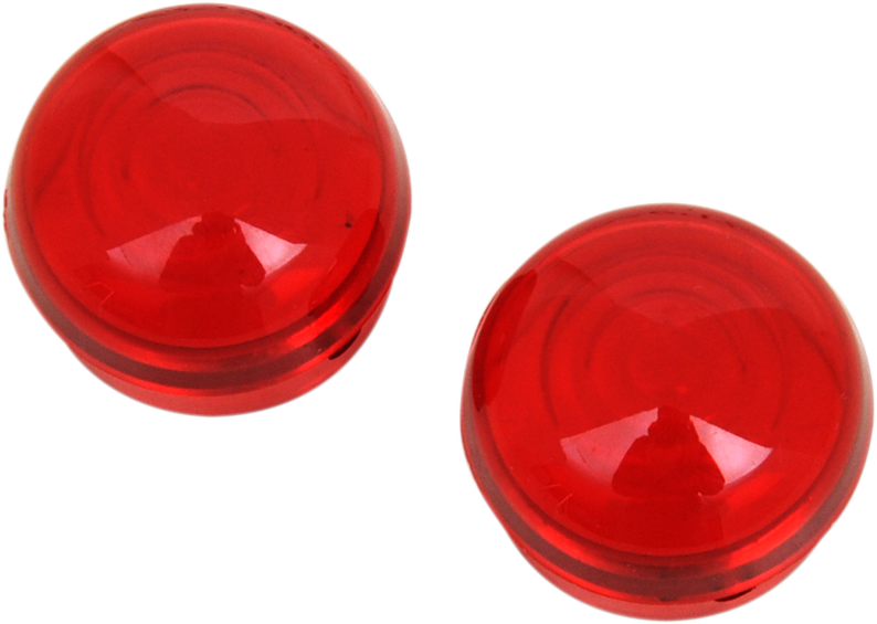 DRAG SPECIALTIES Replacement Red Lens - DS-282040/1 20-6589RL-HC3